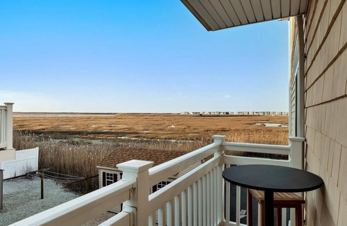 Sea Isle City Condo | Nestled one block from the bay, and a short walk to the beach.