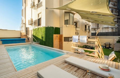 Netanya Apartment | Netanya Beach & Pool Chic Studio