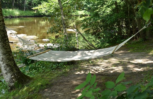 Woodbourne Cabin | Neversink Sanctuary - Private Camp - Riverside Eagle Watch