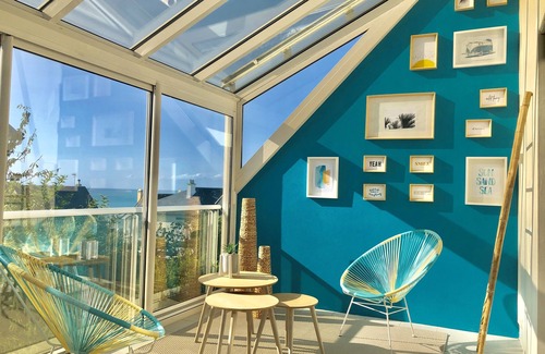 Donville-les-Bains House | [NEW] Comfortable house with sea views 100 meters from the beach