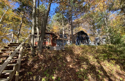 Stone Lake Cabin | !NEW! Lac Courte Oreilles Overlook Cabin