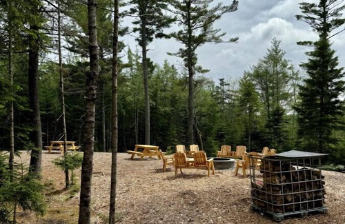 Bar Harbor RV Rental | New luxurious 24’ yurt located in Bar Harbor, Maine with access to Northeast Creek