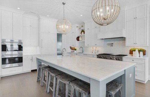 Pensacola Beach House | NEW LUXURY GULFFRONT Designer's home, POOL, Sleeps 24, Boardwalk, AMAZING views!