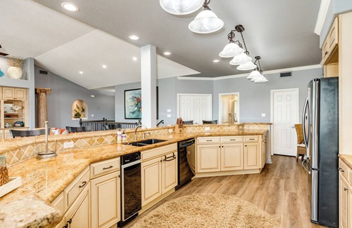 Isla Del Sol House | NEW to Vrbo! Private Pool w/Slide, Elevator, 2 Living Areas, Easy Bay Access