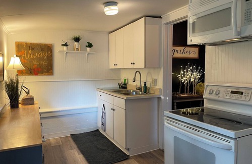 East Jordan House | Nibi House - In Town 3BR Home w/Fire Pit, Large Driveway & Pet-Friendly