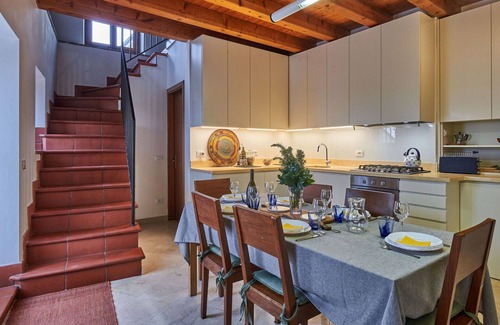 Caprino Veronese House | Nice apartment in villa for 8 people with WIFI, TV and patio