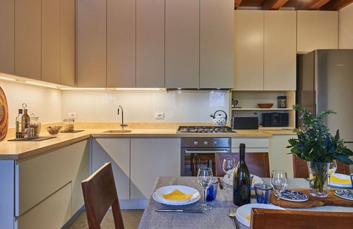 Caprino Veronese House | Nice apartment in villa for 8 people with WIFI, TV and patio