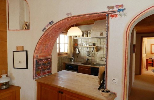Saanenmoeser Apartment | Nice apartment for 6 guests with WIFI, TV and balcony