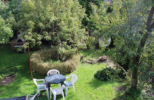 Koszalin House | Nice apartment in villa for 4 guests with WIFI, TV, terrace and pets allowed