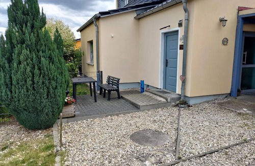 Klinga House | Nice flat in Großsteinberg with barbecue and terrace