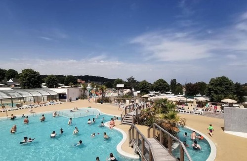 Houlgate Apartment | Nice Mobilhome 4 pers 2 bedrooms near the swimming pool 5*.