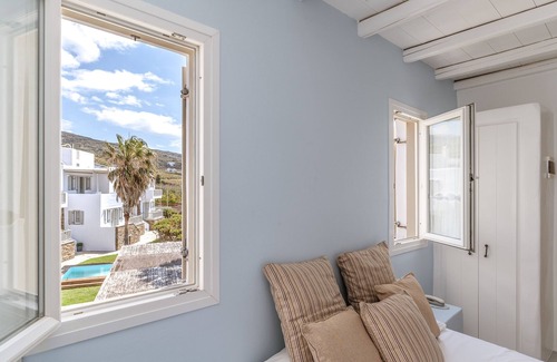 Kionia Apartment | Ninemia Suites Tinos Superior 202 with mountain view, WiFi and air conditioning