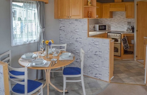 Bacton House | Norfolk Poppy Caravan - Sleeps 4 with Free WiFi and SKY TV.
