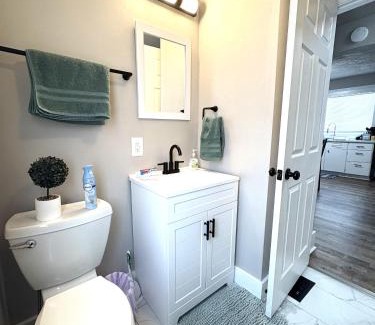 Northeast South Bend Apartment | Notre Dame Area - 2BR 1BA with WiFi and Full Kitchen