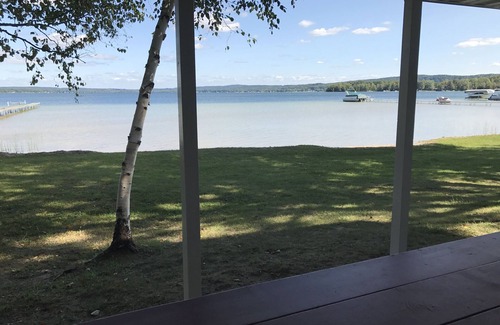 Lake Township Cottage | Now Booking for 2026! Platte Lake Hideaway on Big Platte Lake!