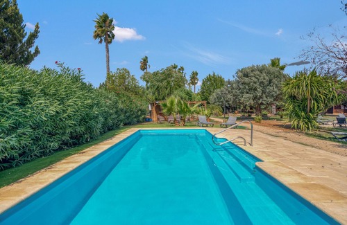Benicolet Apartment | Null 'Entre Viejos Olivos 9' with Mountain View, Shared Pool and Air Conditioning