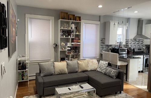 The Heights Apartment | NYC-Bound 3 BR Apt, Parking + Outdoor Urban Oasis