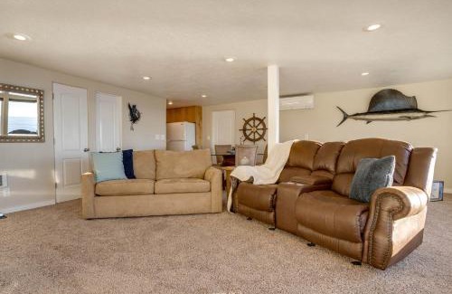 Depoe Bay Apartment | Ocean Front Condo, Walk to Everything! Whale Watcher's Point