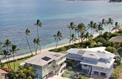 Waialua House | Ocean Front Estate w/Pool & Movie Theatre Room - 30 day Rental pls inquire