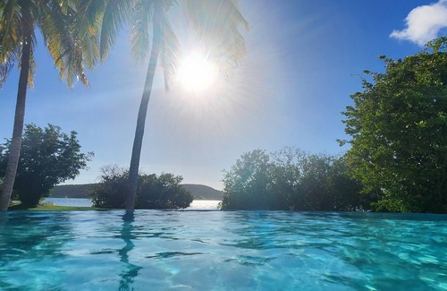 Fraile Apartment | Ocean Front Via Maris Villa with Big Pool! at Culebra, PR