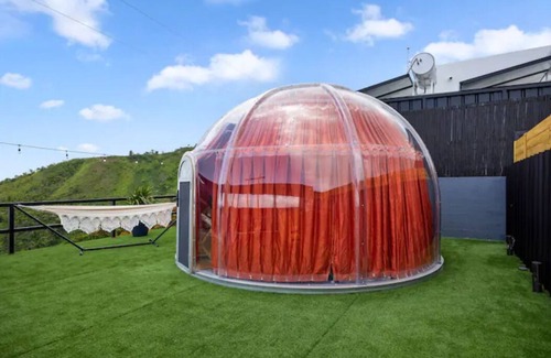 Pinales Apartment | Ocean Igloo/W/private & Heated pool/Adults only