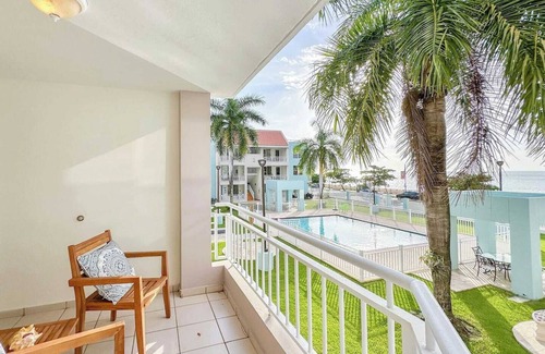 Aguadilla Pueblo Apartment | Ocean View Downtown Beach Paradise-Walk to Beach