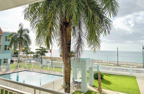Aguadilla Pueblo Apartment | Ocean View Downtown Beach Paradise-Walk to Beach