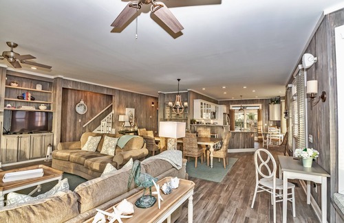 Bald Head Island House | Ocean view home, remodeled with large bedrooms and living space! Wrap around porches for enjoyment