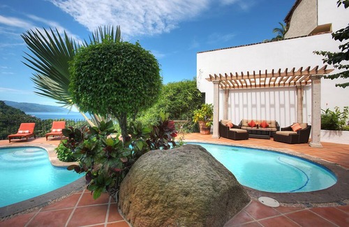 South Shore Hotel Area Villa | Ocean View Puerto Vallarta Villa Overlooking Mismaloya Beach