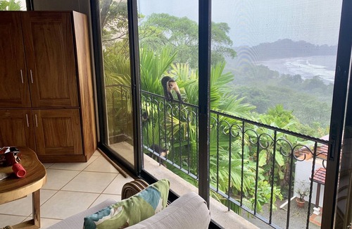 Dominicalito Villa | Ocean View - Villa MarLeta- Infinity Plunge Pool - Two Ensuites - Walk to Beach.