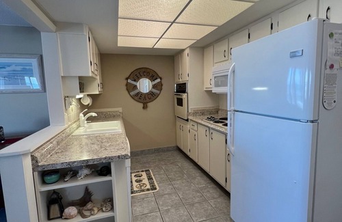 South Patrick Shores Condo | OCEANFRONT Condo! 2nd floor balcony 30' from ocean. 2 King bed, 2 full bath.