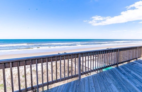 Ocean Hill House | Oceanfront Estate, Corolla, 7 Bedrooms, Heated Pool, Hot tub with oceanview, Lig
