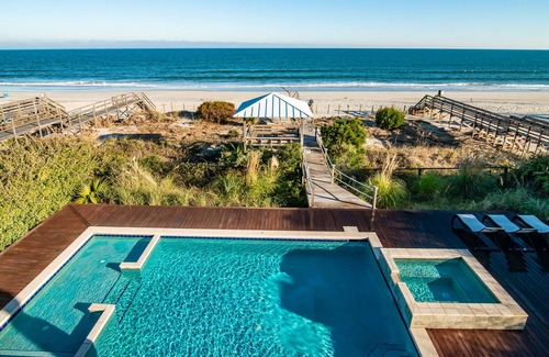 North Litchfield Beach House | Oceanfront home with private swimming pool & private walkway to beach at North Litchfield Beach.