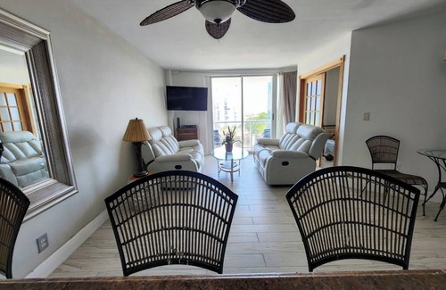 Surfside Condo | Oceanfront Luxury 2/2 With Views, Free Valet, Pool, Dogs Ok