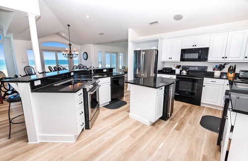 Carolina Dunes House | OCEANFRONT, Ocean Views, Pool, ELEV, H Tub, Dogs Welcome, CD1, A Great Place