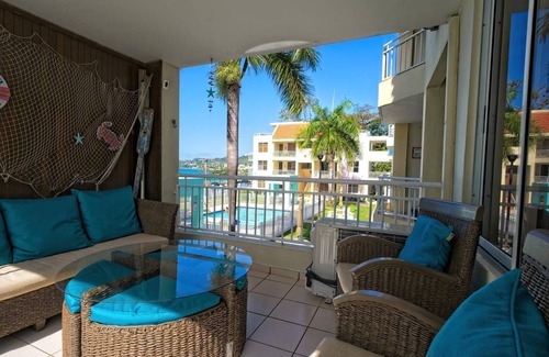 Aguadilla Pueblo Condo | Oceanfront Paradise: Private Balcony, Stunning Views & Steps to the Beach!