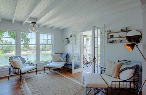 Oak Bluffs House | Oceanfront, Private Dock and Harthaven Private Beach - Walk to Noman's, Inkwell