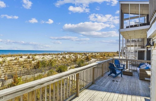 South Bethany Harbor House | Oceanfront House in South Bethany w/Deck Views