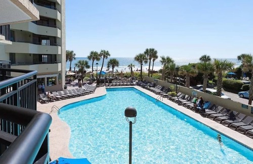 Myrtle Beach Apartment | Oceanfront/Voted "9 Best Hotels with Waterparks"