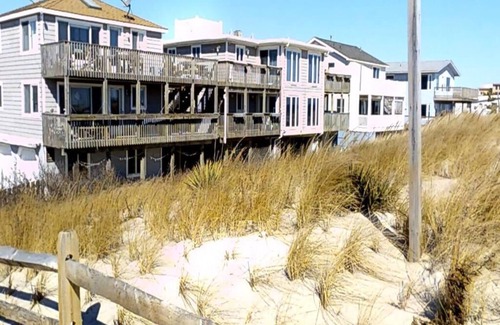 Ship Bottom Condo | Oceanfront. Wifi. Deck. O/S. Oceanviews. Deck. Beach Chairs.140201