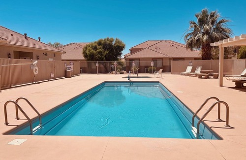 Mesquite Condo | Ocotillo Oasis by Mesquite Vacation Rentals in the Heart of Mesquite with Community Pool Access!