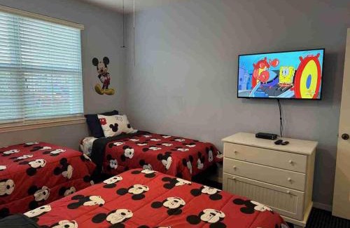 Kissimmee Apartment | October Deal Only 97 dollars a night - Family Villa with a Pool FREE Disney Shuttle - 2 Bedrooms, 2 Baths -Sleeps 8- 3019