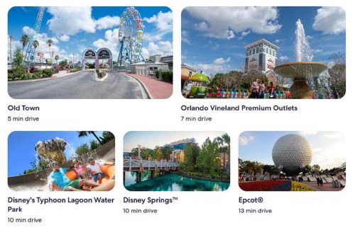 Kissimmee Apartment | October Deal Only 97 Dollars Free Disney Shuttle! Family Villa with Pool - 2 Beds, 2 Baths for 8 Guests - 3016