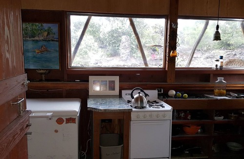 Ocean View House | Off grid house with almost 100 fruit and veg plants, close to green sand beaches
