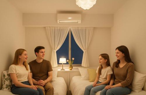 Mejiro Apartment | OPEN#신주쿠와 시부야 가까운 집#편의점2분#8명#예쁜집#114m2#침대5#침실2#빔프로젝터