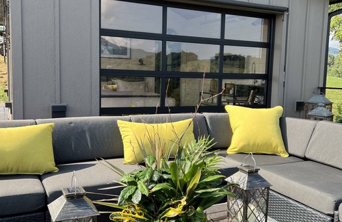 Waynesville House | Open air cabin, sweeping views at low elevation, in the Smokies!