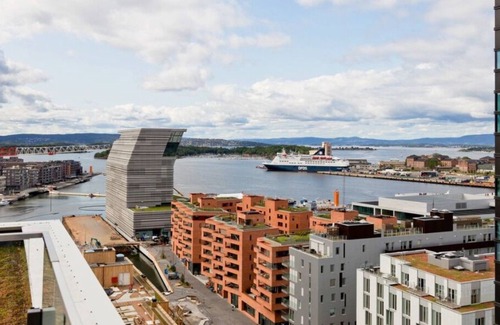 Gamle Oslo Condo | Oslo Barcode Modern 3BR apt With 26 SQM Balcony
