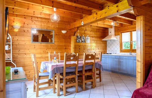 Vecoux Ski Chalet | “Our Chalet” with Mountain View, Private Terrace and Wi-Fi