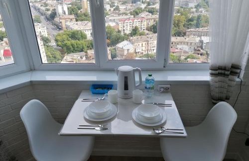 Prymors'kyi district Apartment | Panoramic View Studio