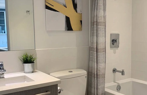 Downtown Eastside Condo | Panoramic views from modern condo +office